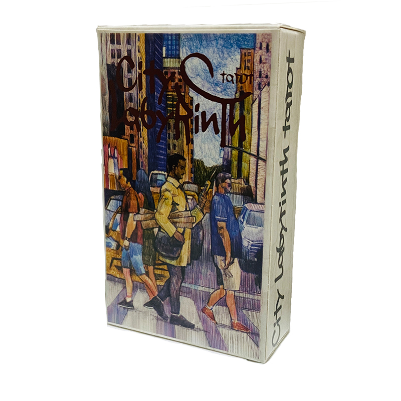 Board Game Live - City Labyrinth Tarotkarten 78er Deck Englische