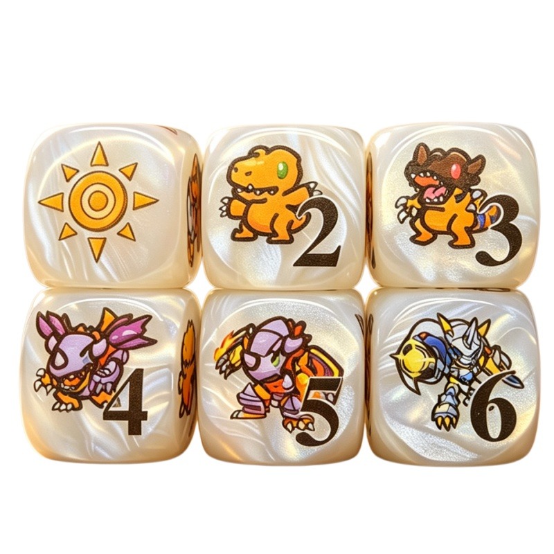 Board Game Hegemony - 2er-Set Digimon DTCG Omnimon Agumon Token