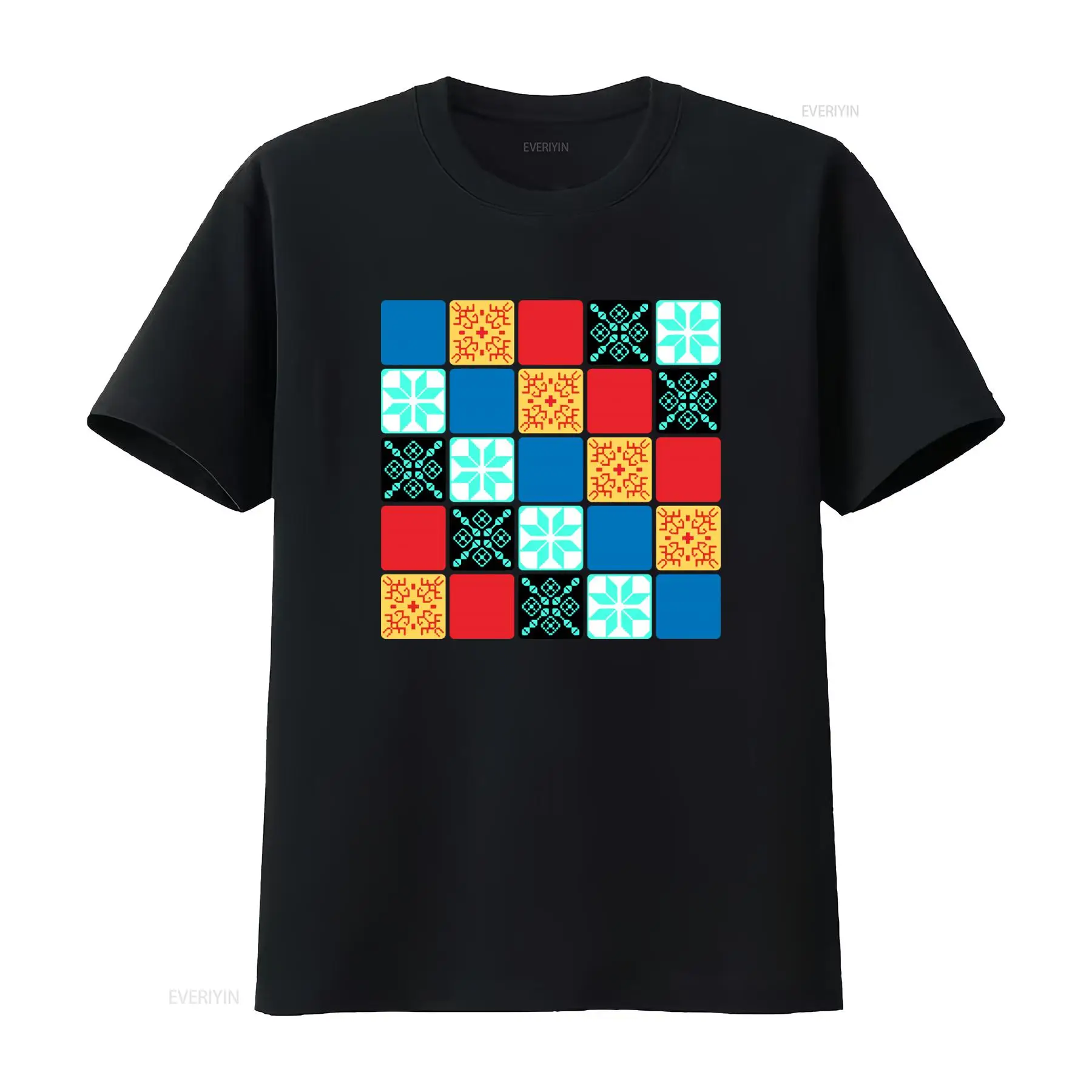 Board Game Quilt - Azul T-Shirt inspiriert vom Brettspiel-Quiltmuster, weiches