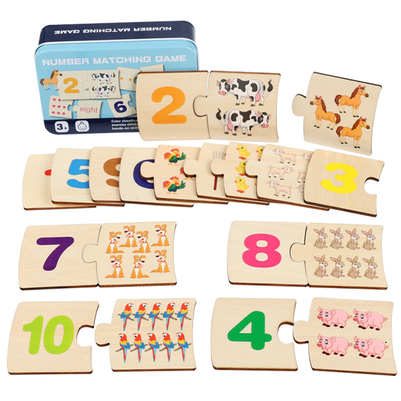 Board Game Box - Kinder Eisen Box Anzahl Aufklärung Gepaart