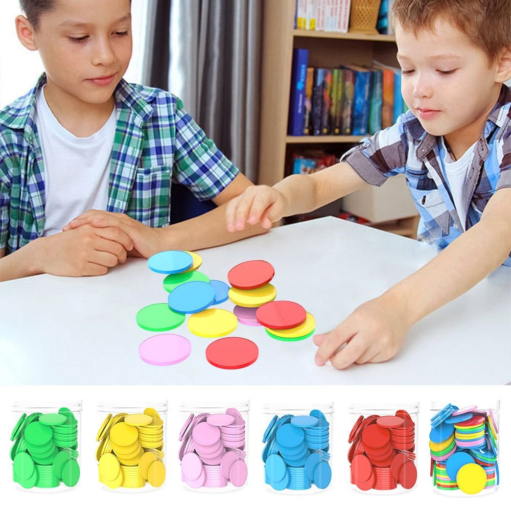 Board Game Hegemony - 100 Stück Plastik-Zählchips für Addition und