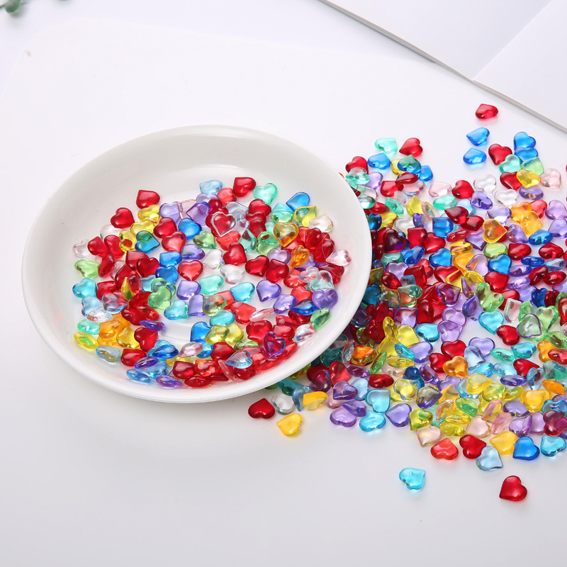 100PCS 10*4mm Herz Form Acryl  – Board Game Hegemony Bewertung und Preis