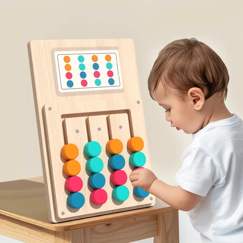 Montessori Holz-Farbenform-Zuo – Board Game Design Bewertung und Preis