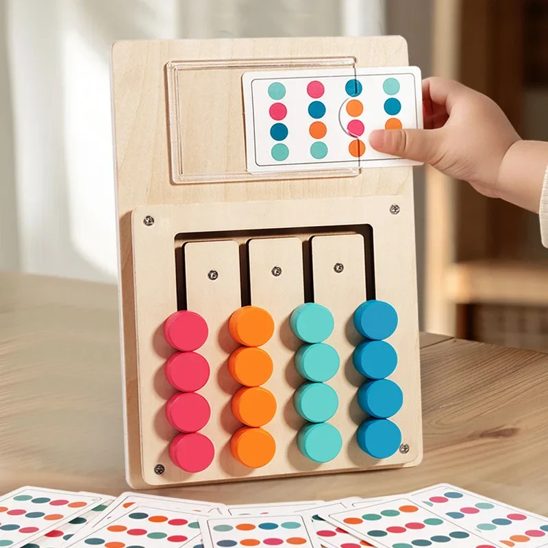 Montessori Holz-Farbenform-Zuo – Board Game Design Bewertung und Preis