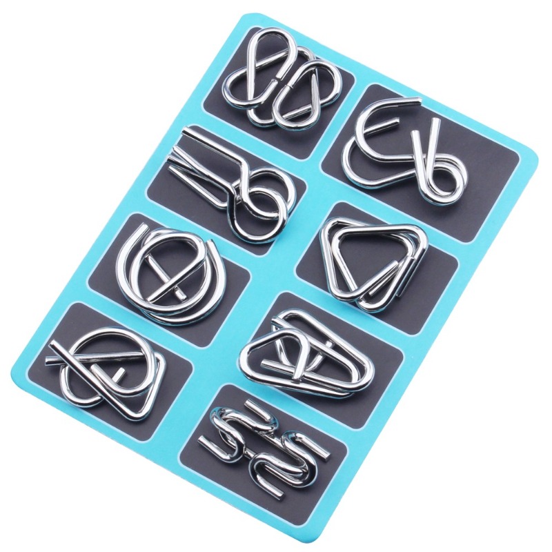 8-teiliges Metall-Puzzle-Set,  – Board Game Quarto Bewertung und Preis