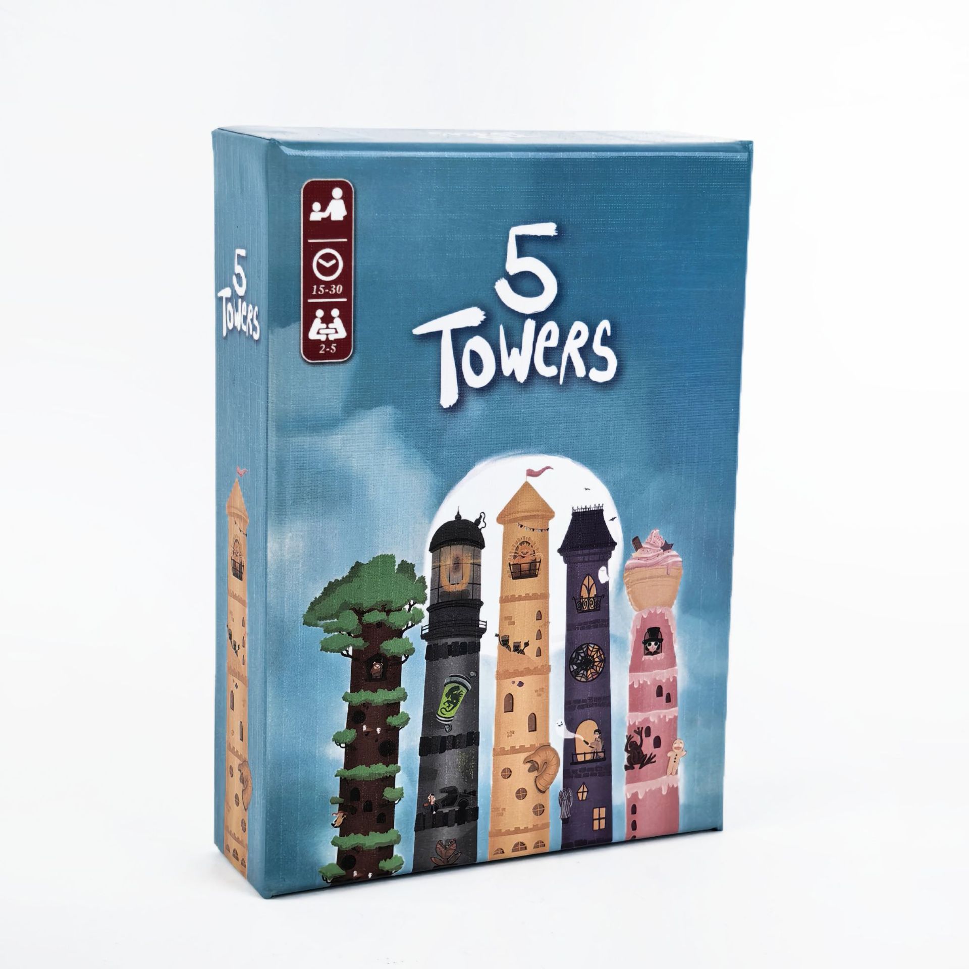 5 Towers Strategie Stacking To – Board Game For 5 Players Bewertung und Preis