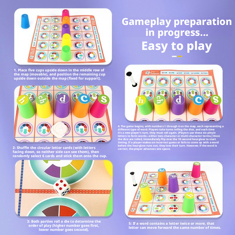 Beliebtes Kinder-Pinyin-Zuordn – Board Game Quarto Bewertung und Preis