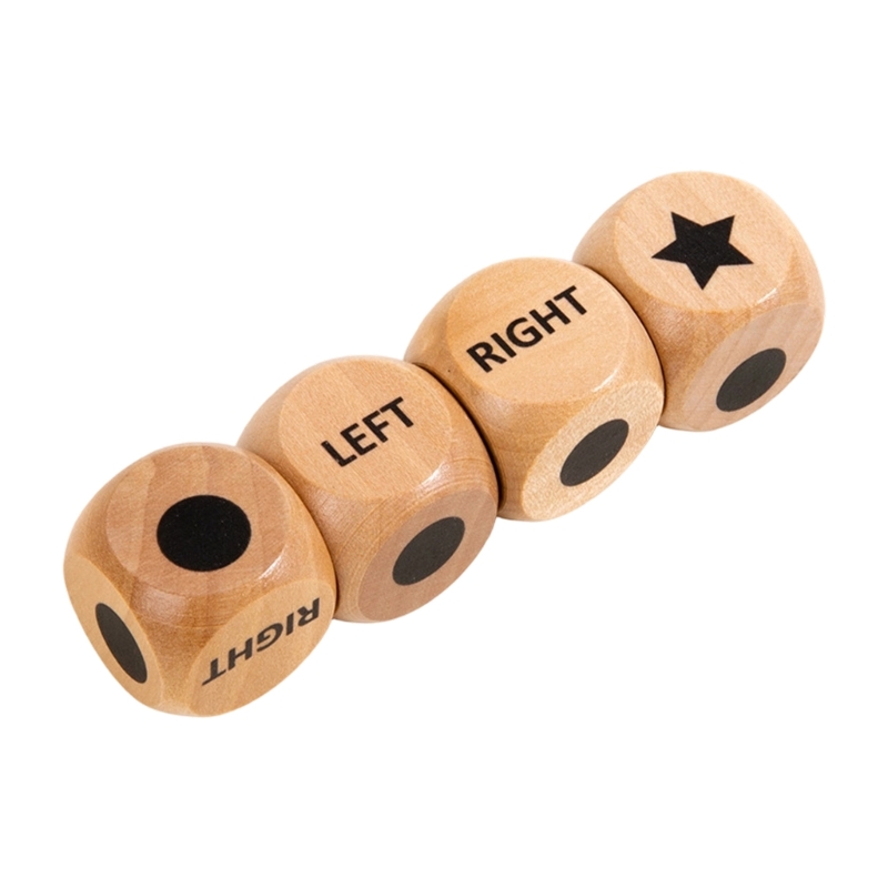 4 Stück Spielwürfel links rech – Board Game Store Bewertung und Preis