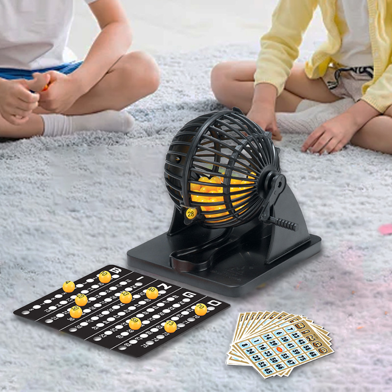 Bingo-Lotterie-Maschinenkäfig- – Board Game Live Bewertung und Preis
