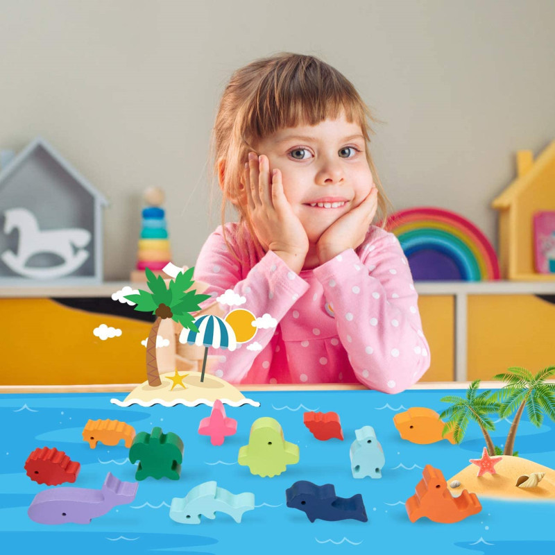 Neue Kinder Montessori Holz Ti – Board Game Quarto Bewertung und Preis