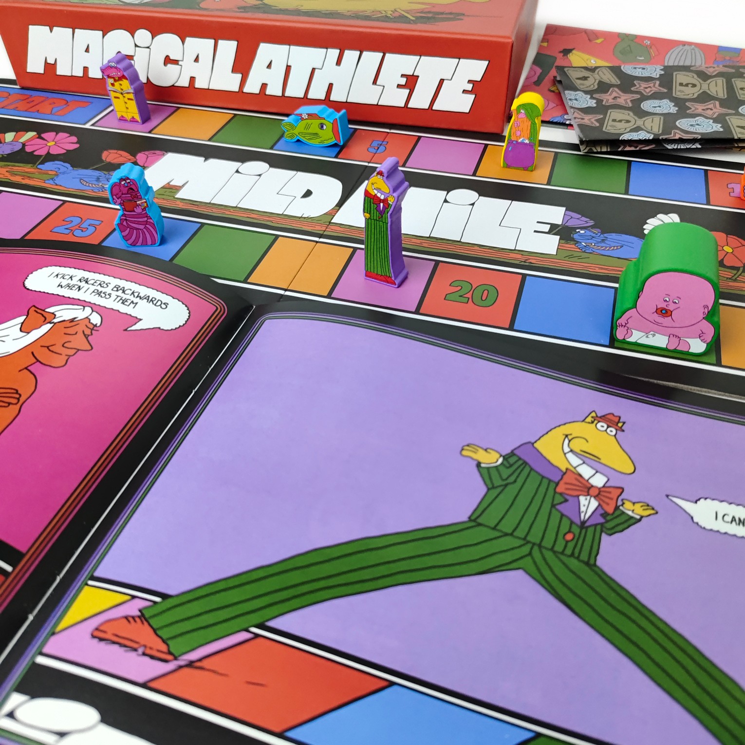 MAGICAL ATHLETE Kartenspiel Pa – Board Game Simple Bewertung und Preis