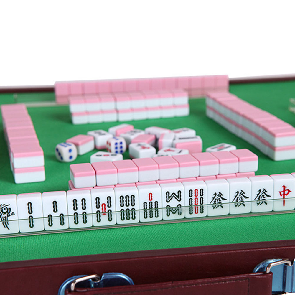 Tragbares Reise-Mini-Mahjong-S – Board Game Box Bewertung und Preis
