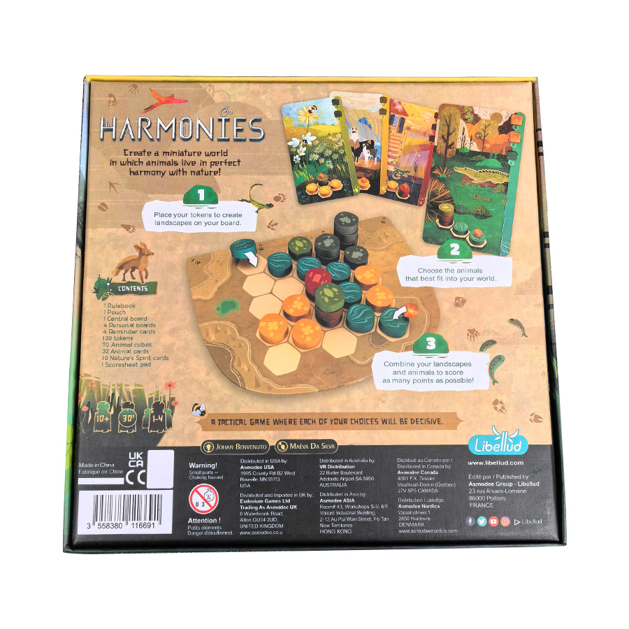 Harmonies – Brettspiele – Krea – Board Game Love Letter Bewertung und Preis