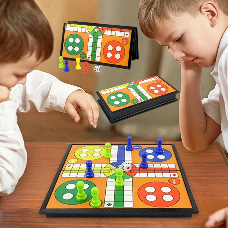 Tragbares Ludo-Schach-Backgamm – Board Game Zenith Bewertung und Preis