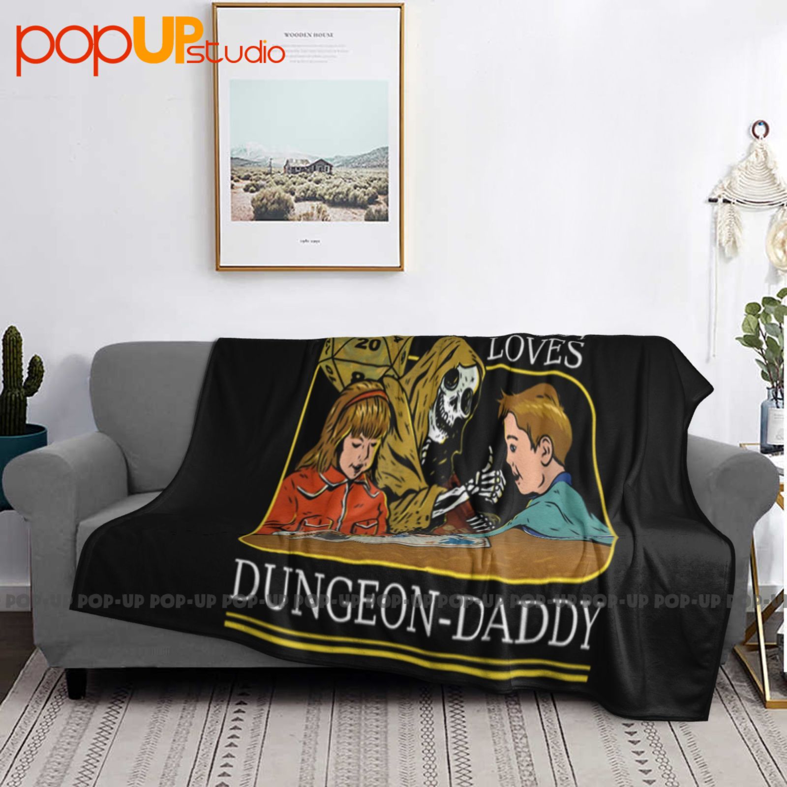 Rpg D20 Dice Dungeon Daddy Fan – Board Game Quilt Bewertung und Preis