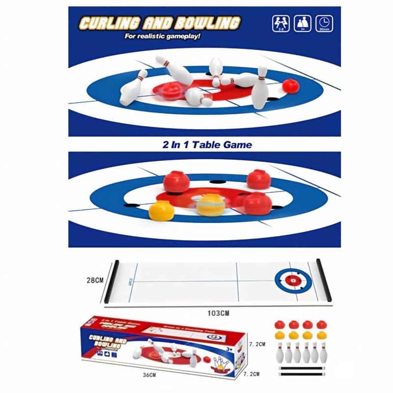 Neues Mini-Curling- und Bowlin – Board Game Live Bewertung und Preis