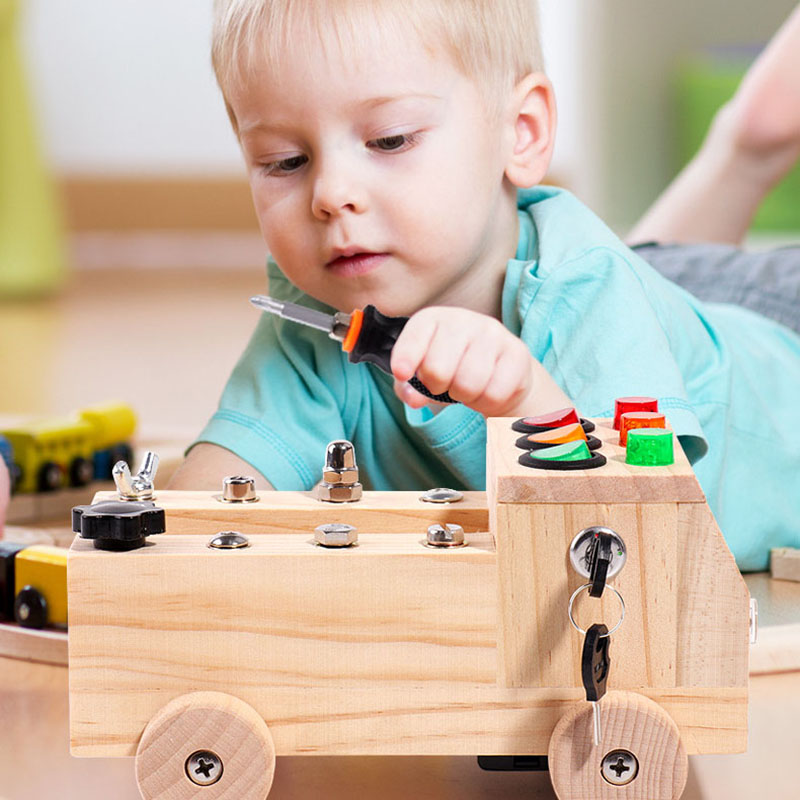 Holz Montessori Beschäftigt Bo – Board Game Box Bewertung und Preis
