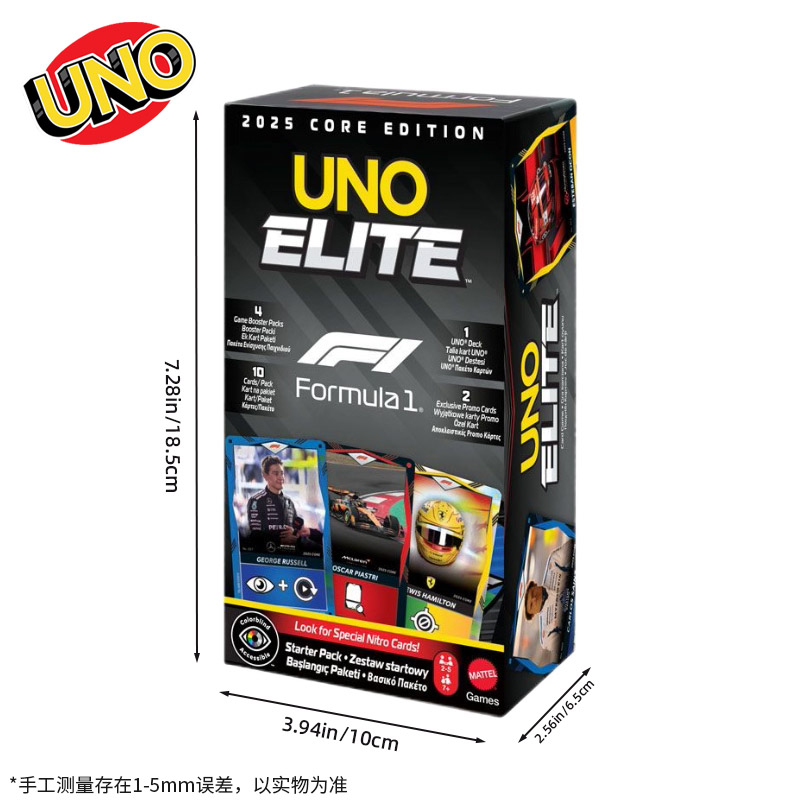 UNO Elite HotWheels F1 Racing  – Board Game Design Bewertung und Preis