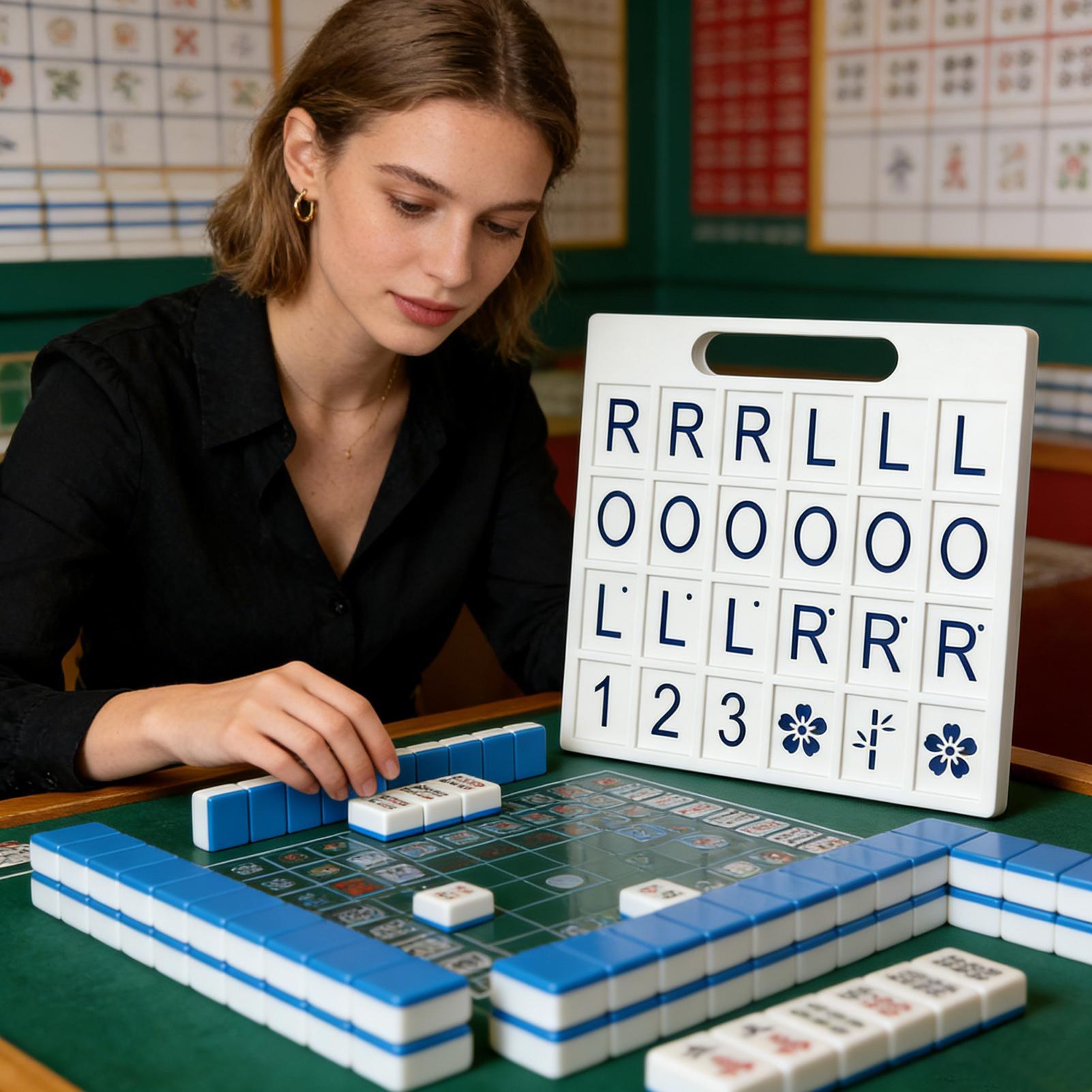 Solo-Mahjong-Brett mit 24 Fäch – Board Game Live Bewertung und Preis