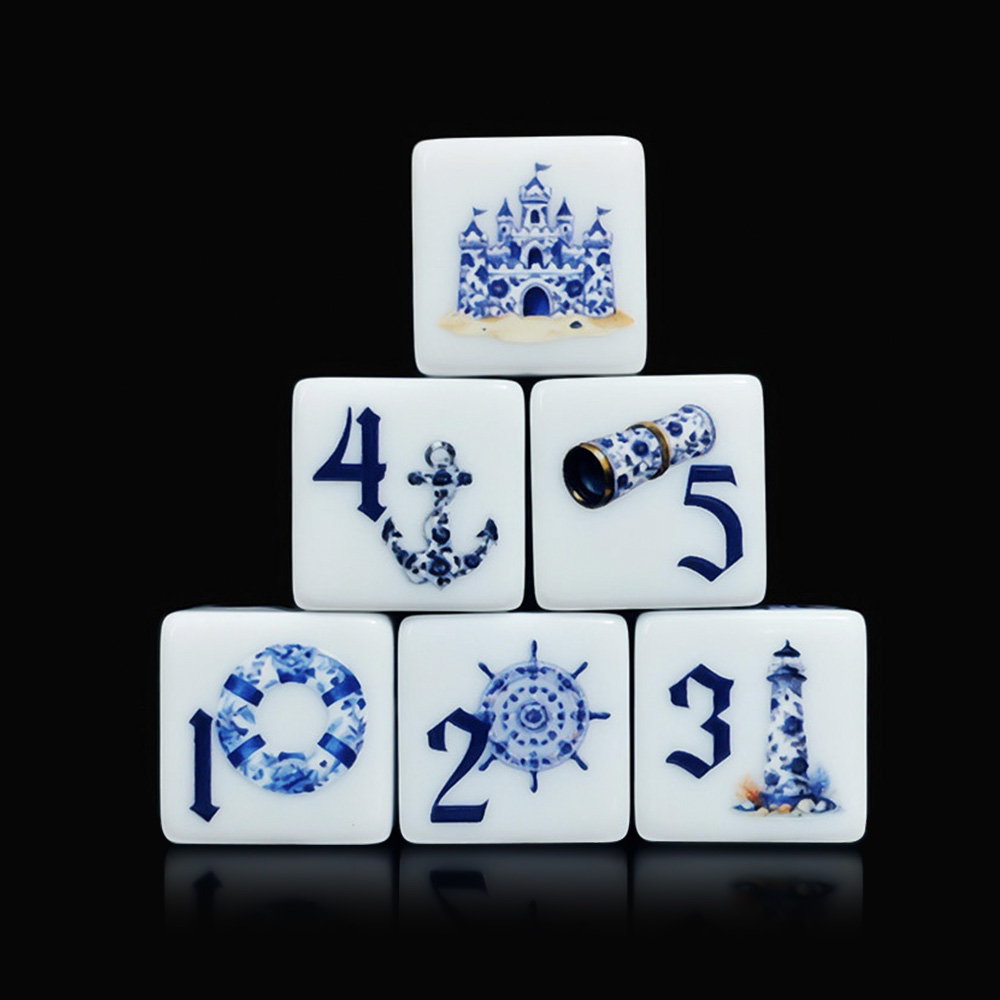 12 Stück blaue nautische 16-mm – Board Game Live Bewertung und Preis