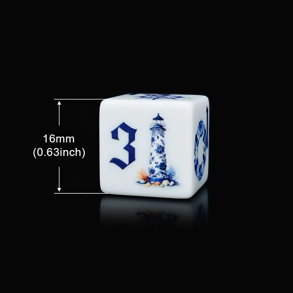 12 Stück blaue nautische 16-mm – Board Game Live Bewertung und Preis