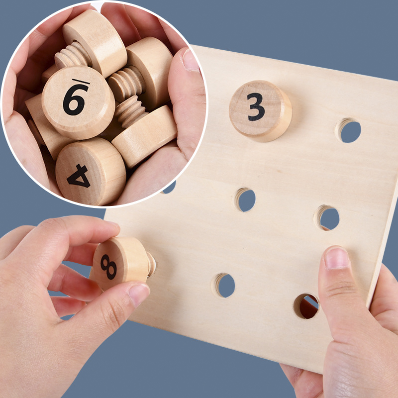 Holz Ziehen Sie Die Schrauben  – Board Game Simple Bewertung und Preis