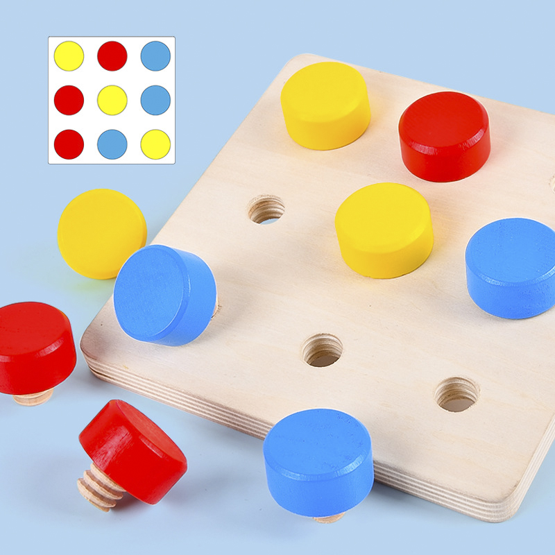 Holz Ziehen Sie Die Schrauben  – Board Game Simple Bewertung und Preis