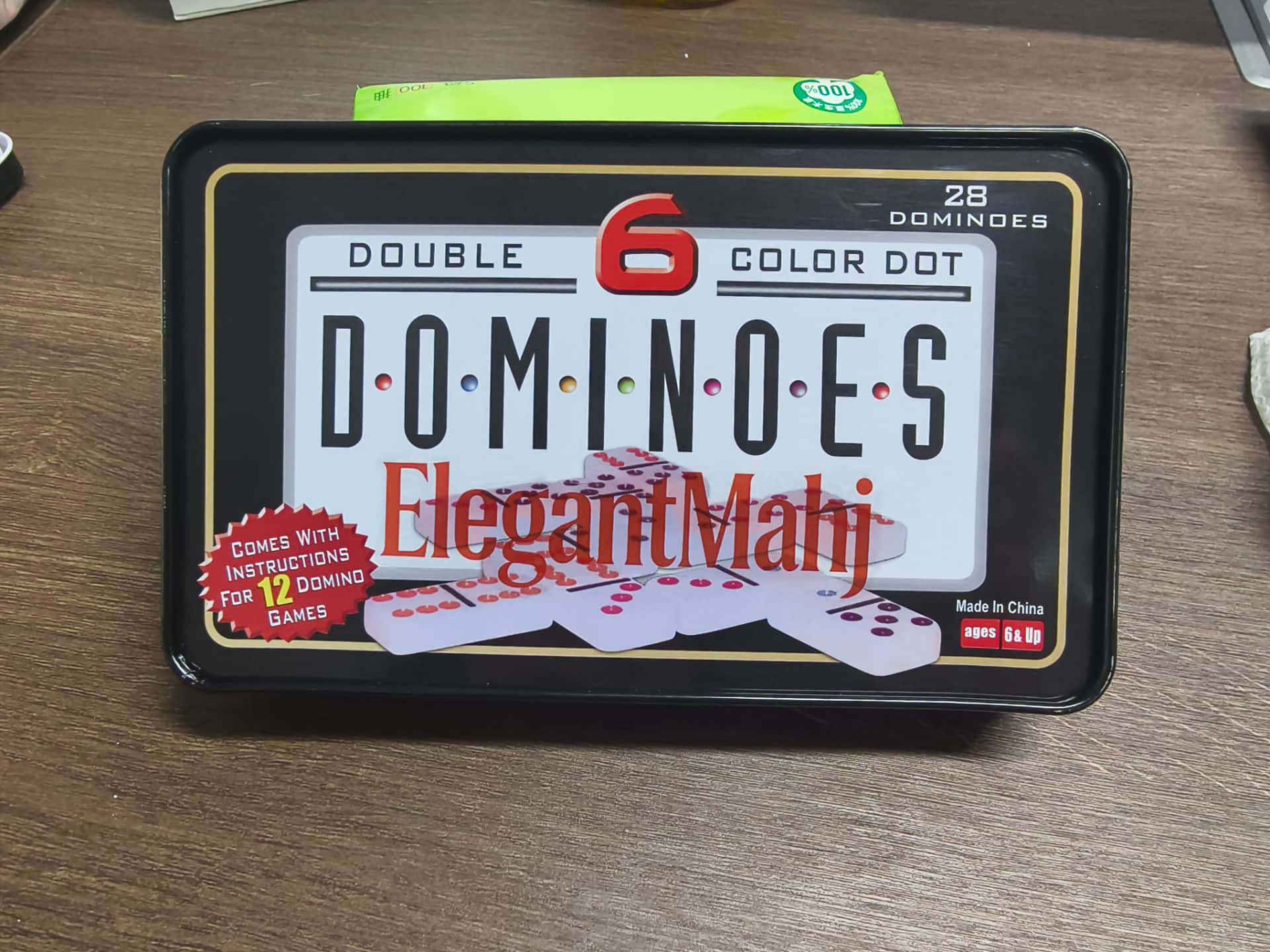 ElegantMahj Doppel-Sechs Domin – Board Game Box Bewertung und Preis