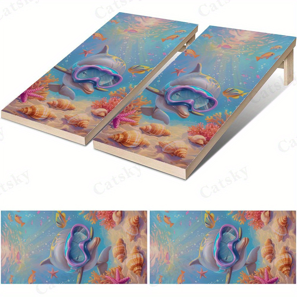 Marine Cute Dolphin Wasserdich – Board Game Design Bewertung und Preis