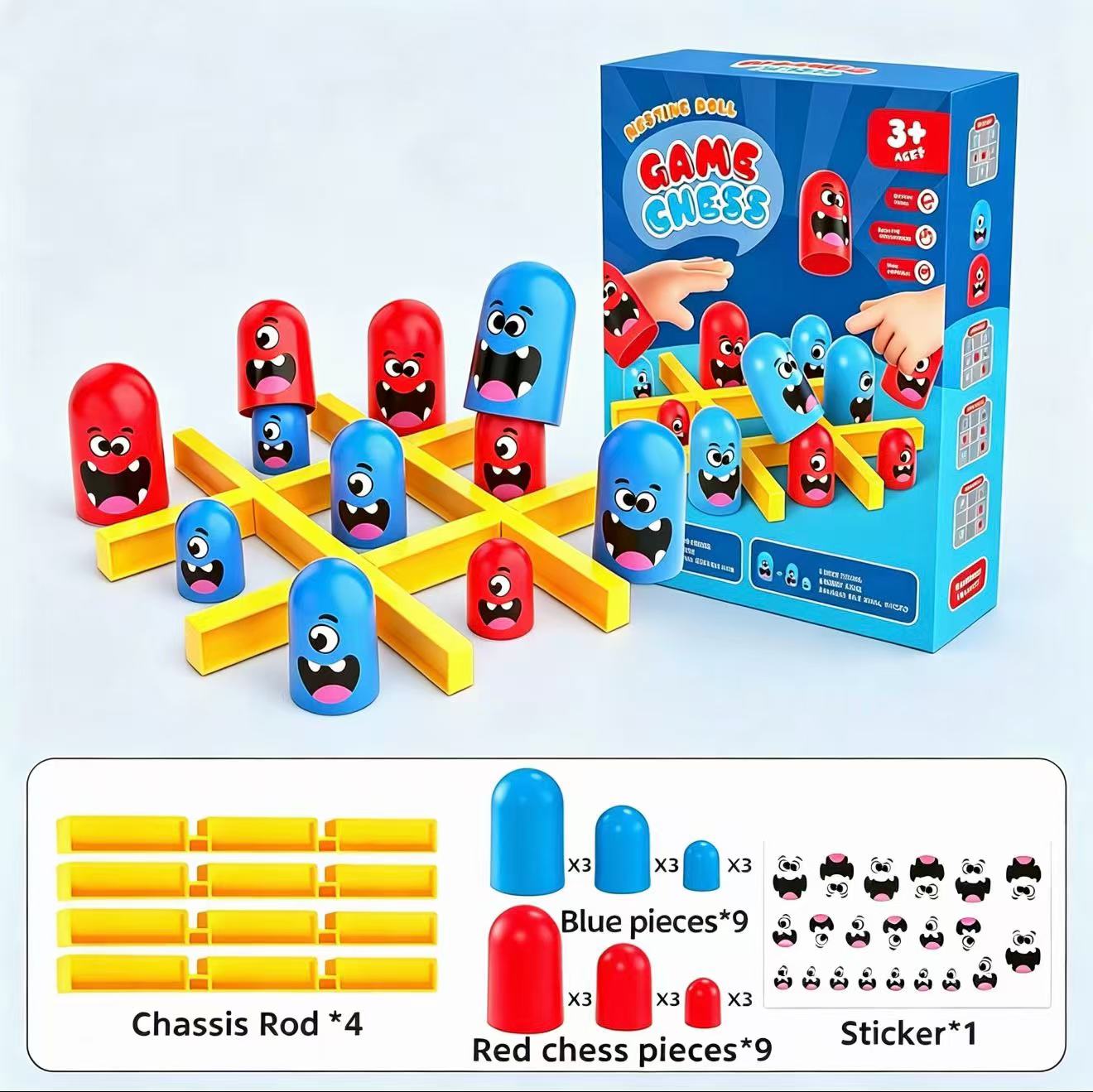 Tic-Tac-Toe Eat-and-Be-Sized S – Board Game Quarto Bewertung und Preis