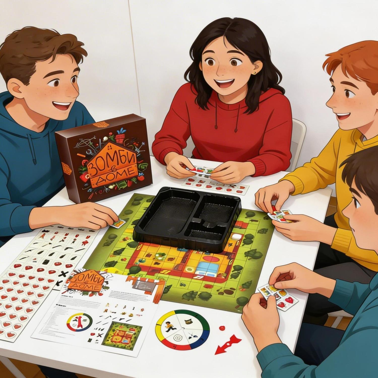 Russische Version des Zombie-S – Board Game Zombie Bewertung und Preis