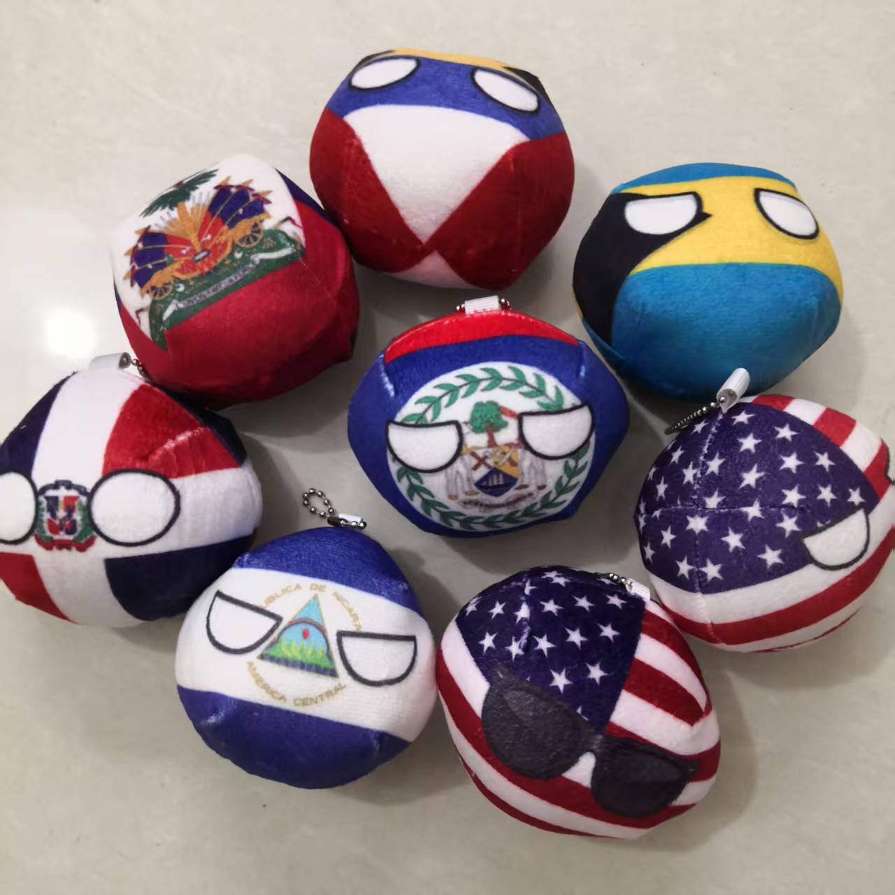 Countryballs Plüsch-Schlüssela – Board Game Jamaica Bewertung und Preis